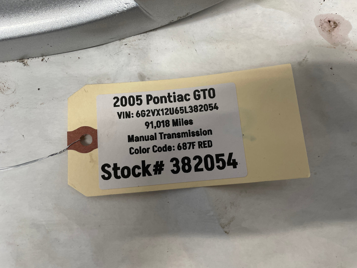 2005 Pontiac GTO Factory OEM 17X8 Wheel