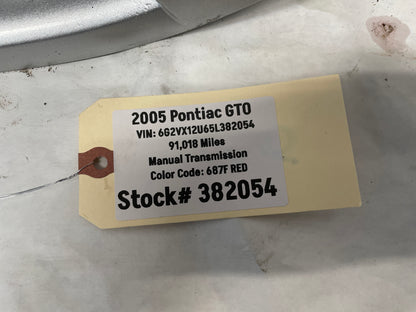 2005 Pontiac GTO Factory OEM 17X8 Wheel
