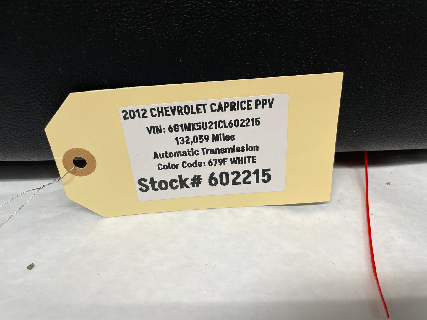 2012 Chevy Caprice PPV RH Passenger Front Interior Door Panel OEM
