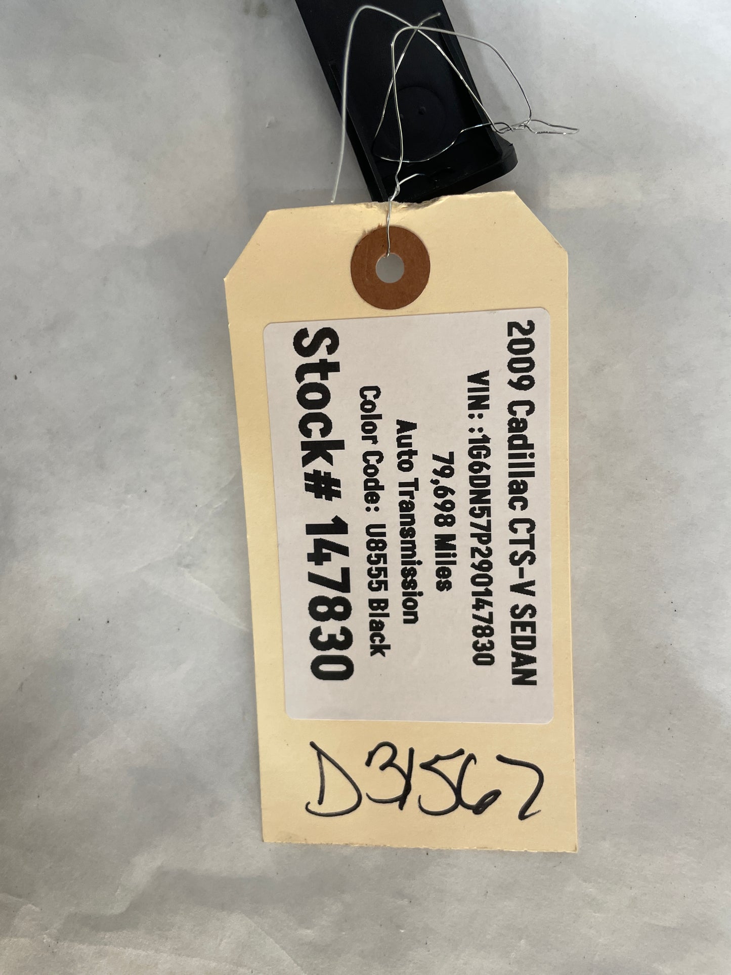 2009 Cadillac CTS-V Sedan Instrument Cluster Upper Dash Trim Panel Cover Hood OEM - Day's Parts Yard