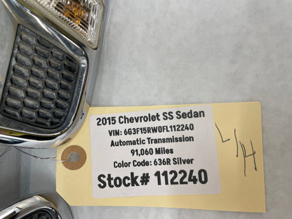 2015 Chevy SS Sedan RH & LH Fender Side Marker Lights Lamps OEM