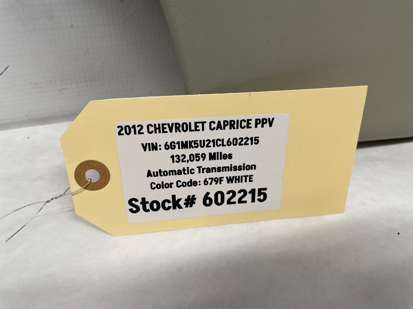 2012 Chevy Caprice PPV RH & LH Interior Quarter Panel C Pillar Trim OEM