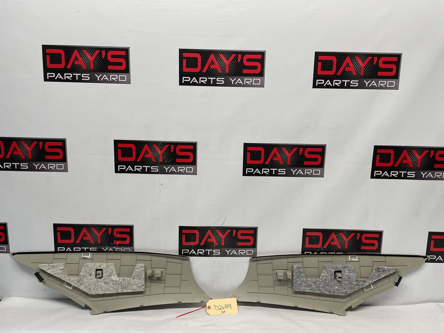 2012 Chevy Caprice PPV RH & LH Interior Quarter Panel C Pillar Trim OEM