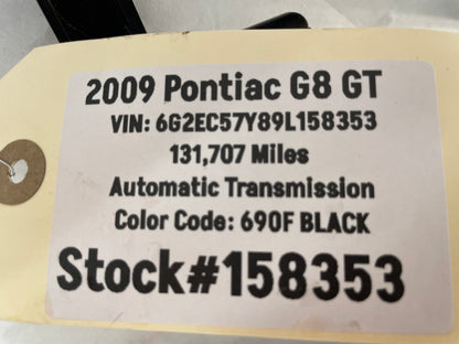 2009 Pontiac G8 GT Steering Wheel Clock Spring OEM