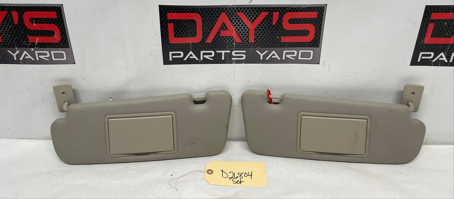 2012 Chevy Caprice PPV RH & LH Sunvisors Sun Visors OEM