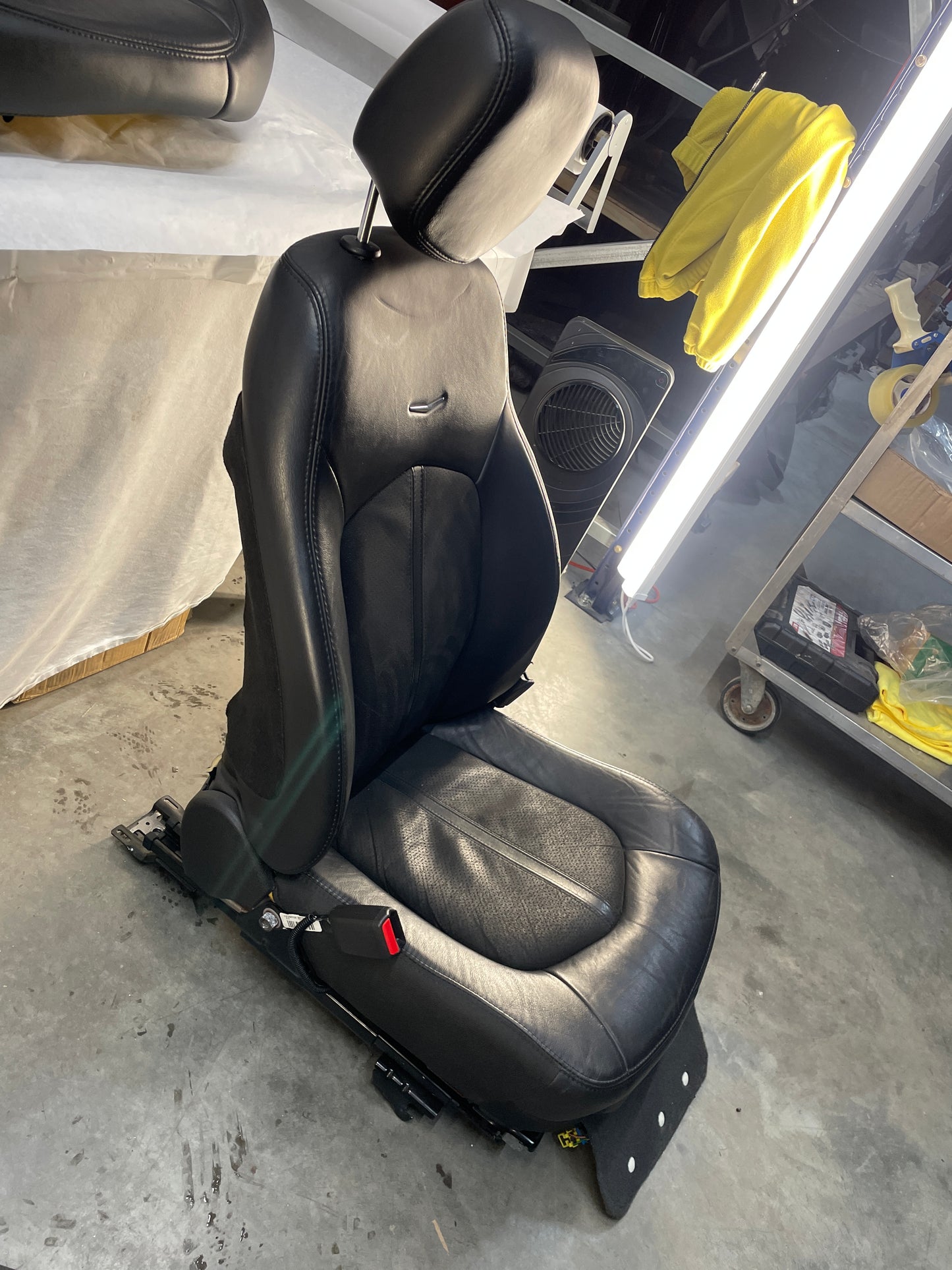 2009 Cadillac CTS-V Sedan Recaro Seats Leather Suede Front & Rear OEM - Day's Parts Yard