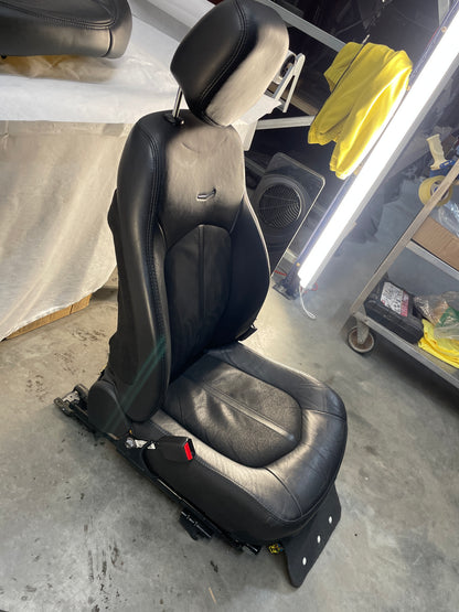 2009 Cadillac CTS-V Sedan Recaro Seats Leather Suede Front & Rear OEM - Day's Parts Yard