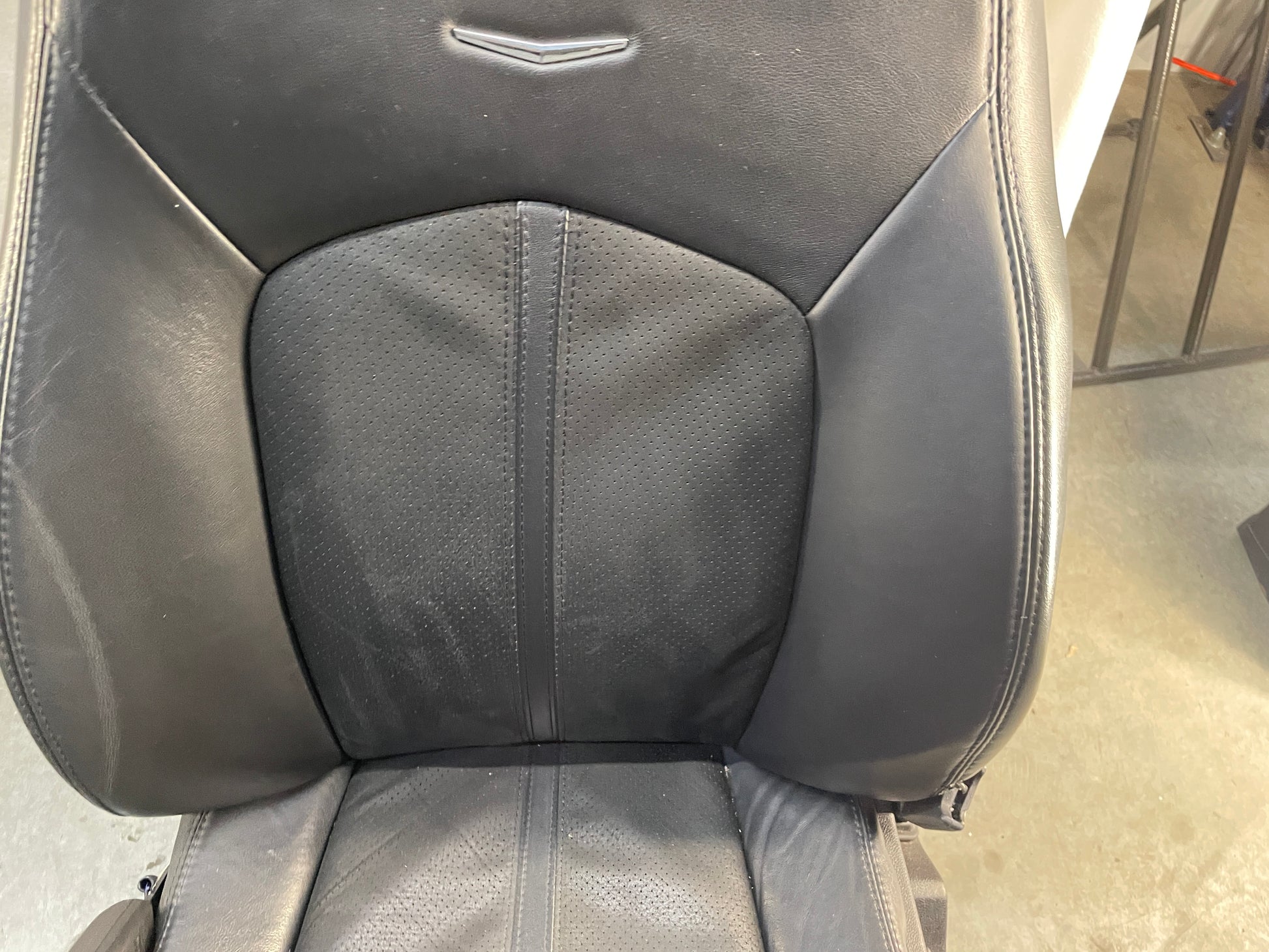 2009 Cadillac CTS-V Sedan Recaro Seats Leather Suede Front & Rear OEM - Day's Parts Yard