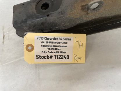 2015 Chevy SS Sedan LH Driver Rear Suspension Lower Control Arm OEM