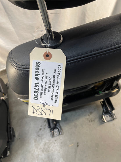 2009 Cadillac CTS-V Sedan Recaro Seats Leather Suede Front & Rear OEM - Day's Parts Yard