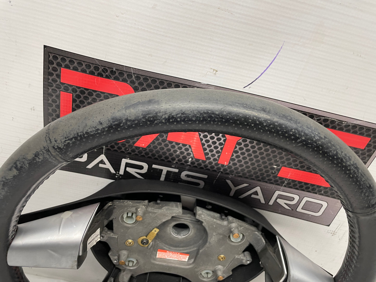 2006 Pontiac GTO Steering Wheel Red Stitching  OEM - Day's Parts Yard