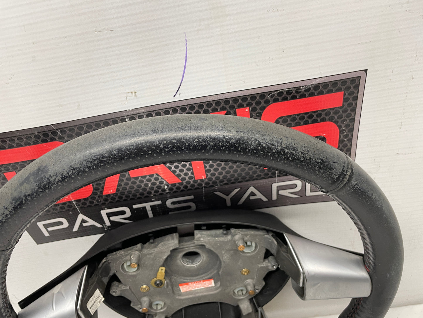 2006 Pontiac GTO Steering Wheel Red Stitching  OEM - Day's Parts Yard