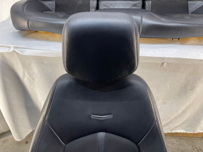 2009 Cadillac CTS-V Sedan Recaro Seats Leather Suede Front & Rear OEM - Day's Parts Yard