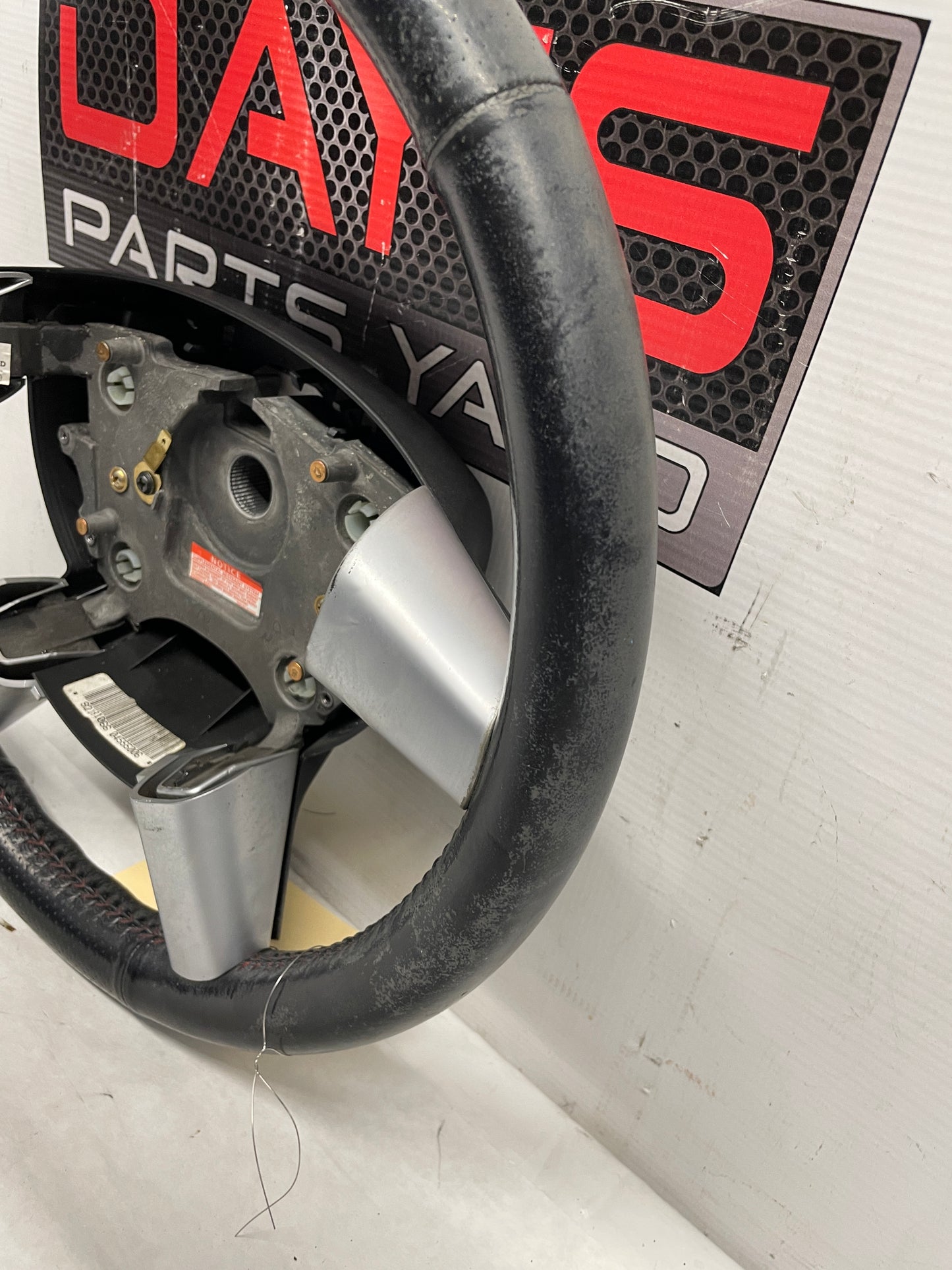 2006 Pontiac GTO Steering Wheel Red Stitching  OEM - Day's Parts Yard