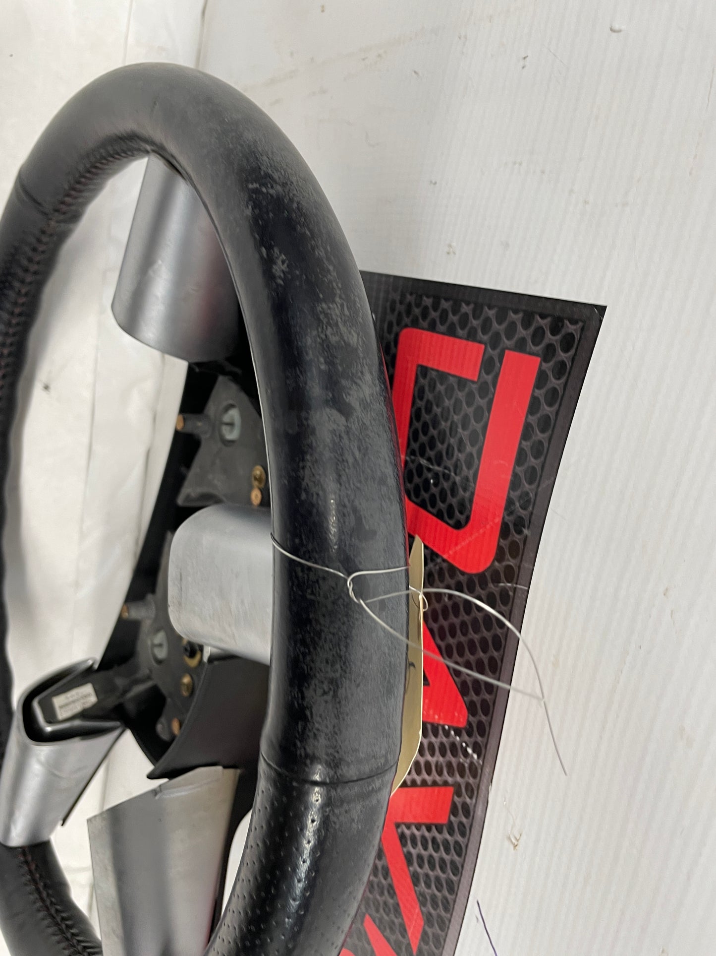 2006 Pontiac GTO Steering Wheel Red Stitching  OEM - Day's Parts Yard