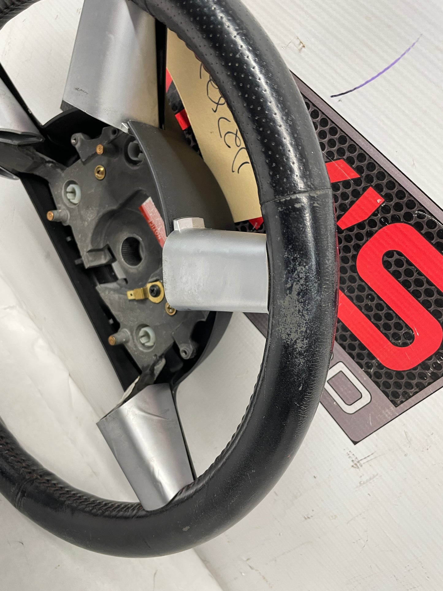 2006 Pontiac GTO Steering Wheel Red Stitching  OEM - Day's Parts Yard