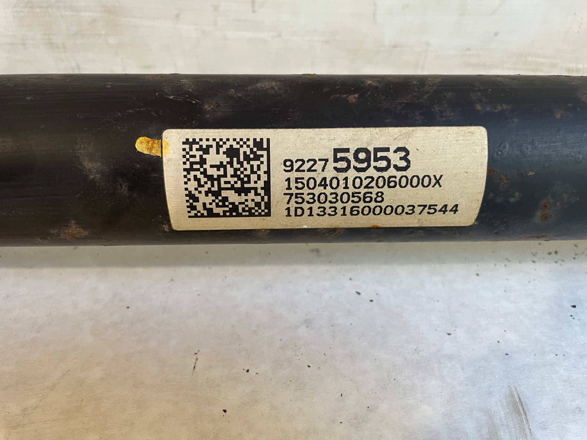 2014 Chevy SS Sedan Drive Shaft Driveshaft OEM - Day's Parts Yard