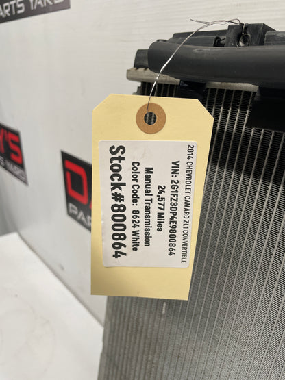2014 Chevy Camaro ZL1 Convertible Coolant Radiator OEM - Day's Parts Yard