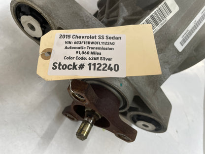 2015 Chevy SS Sedan Rear End Axle Carrier Rearend Diff Differential 3.27 LSD OEM
