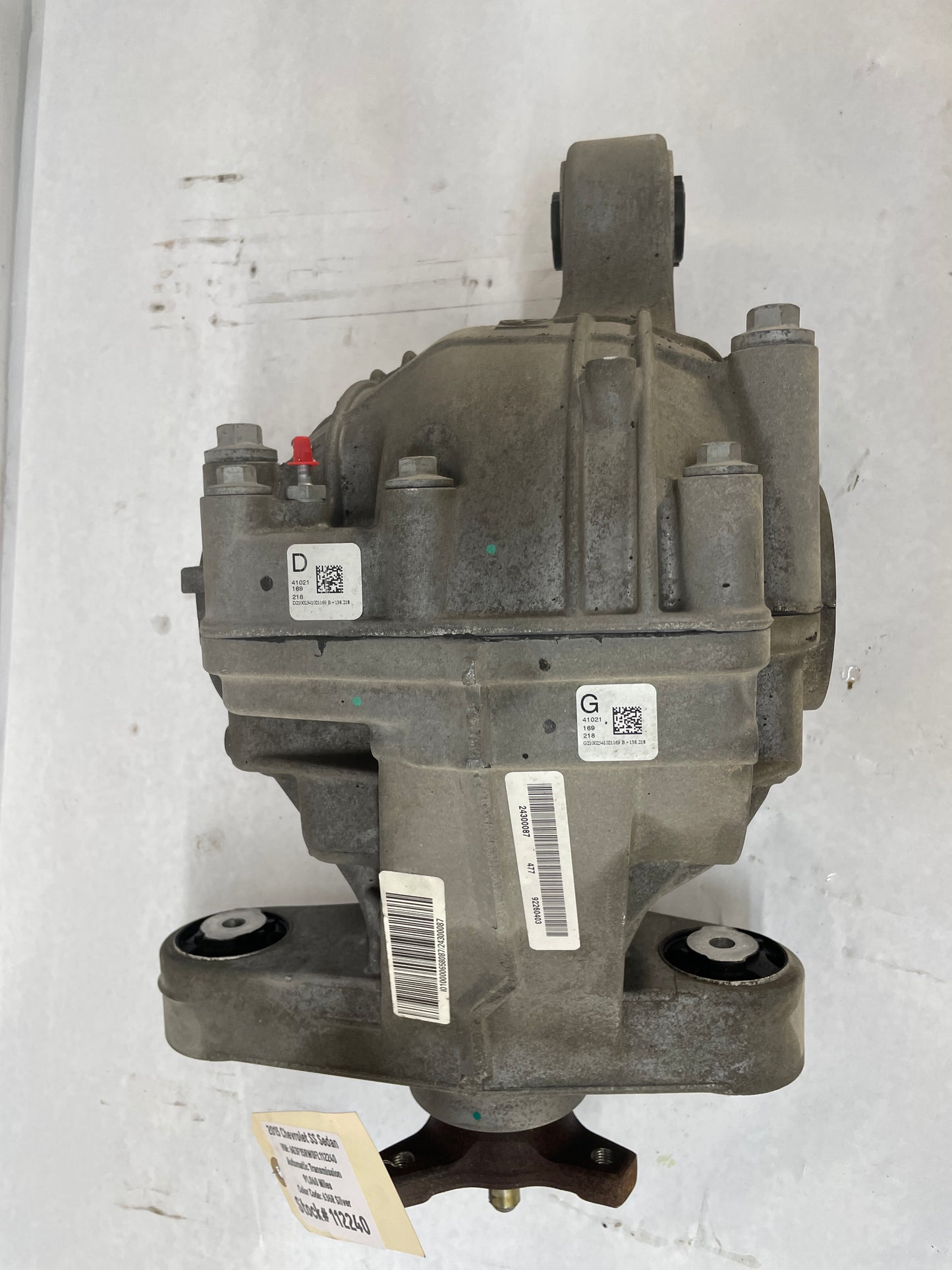 2015 Chevy SS Sedan Rear End Axle Carrier Rearend Diff Differential 3.27 LSD OEM