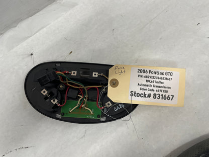 2006 Pontiac GTO Over Head Overhead Dome Reading Light Lamp OEM - Day's Parts Yard