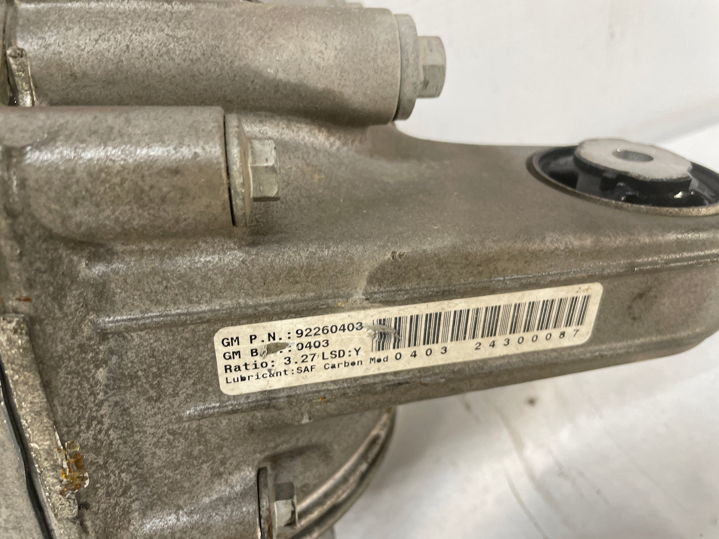 2015 Chevy SS Sedan Rear End Axle Carrier Rearend Diff Differential 3.27 LSD OEM