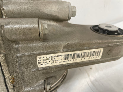 2015 Chevy SS Sedan Rear End Axle Carrier Rearend Diff Differential 3.27 LSD OEM