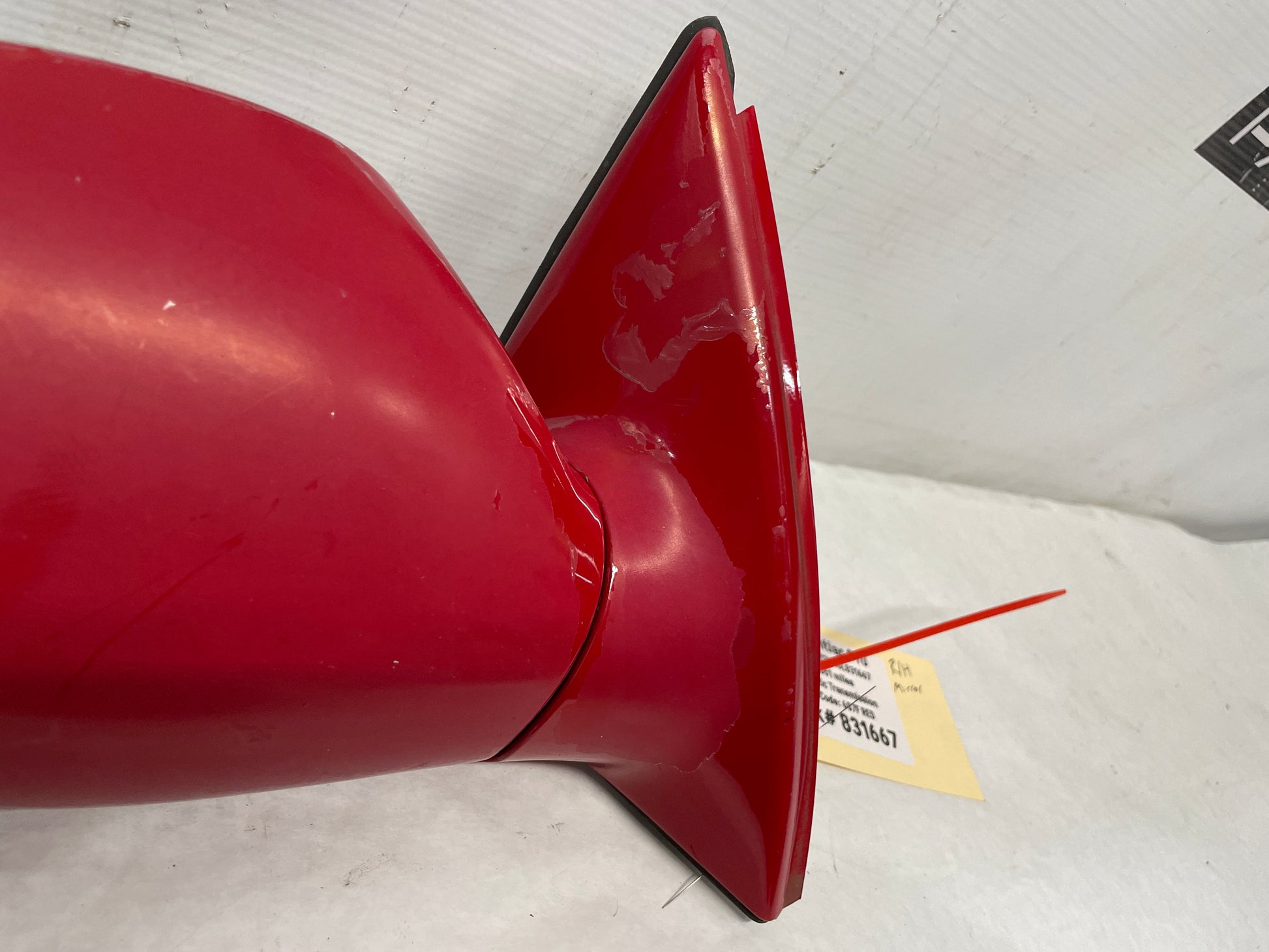 2006 Pontiac GTO RH Passenger Exterior Mirror Red OEM - Day's Parts Yard