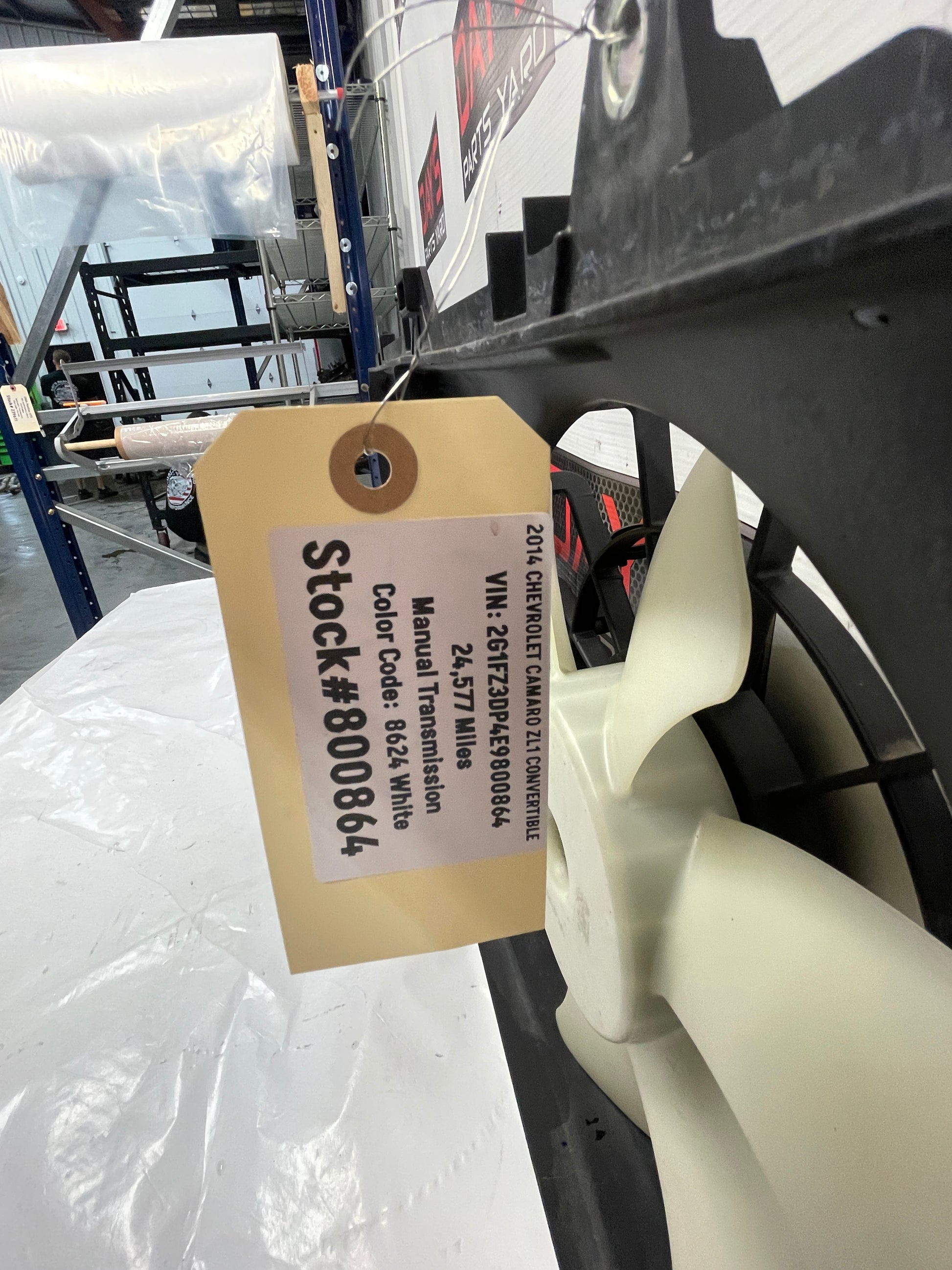 2014 Chevy Camaro ZL1 Radiator Duel Dual Electric Coolant Cooling Fans OEM - Day's Parts Yard