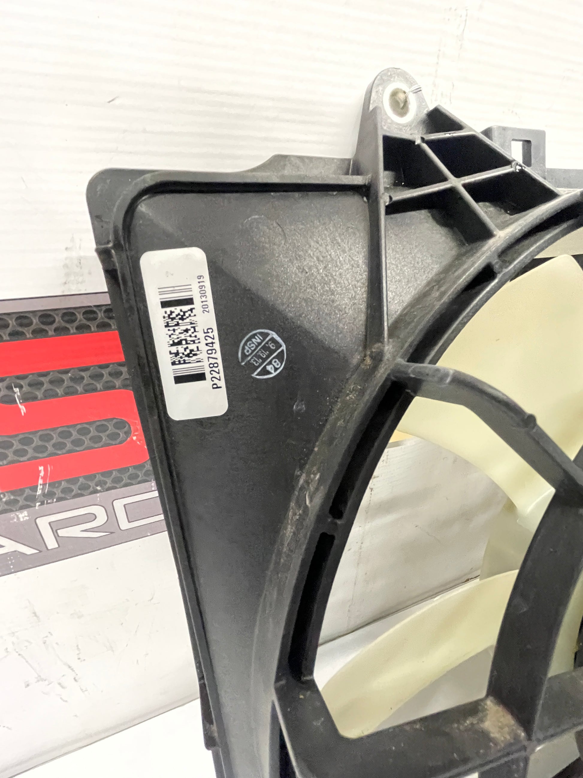 2014 Chevy Camaro ZL1 Radiator Duel Dual Electric Coolant Cooling Fans OEM - Day's Parts Yard