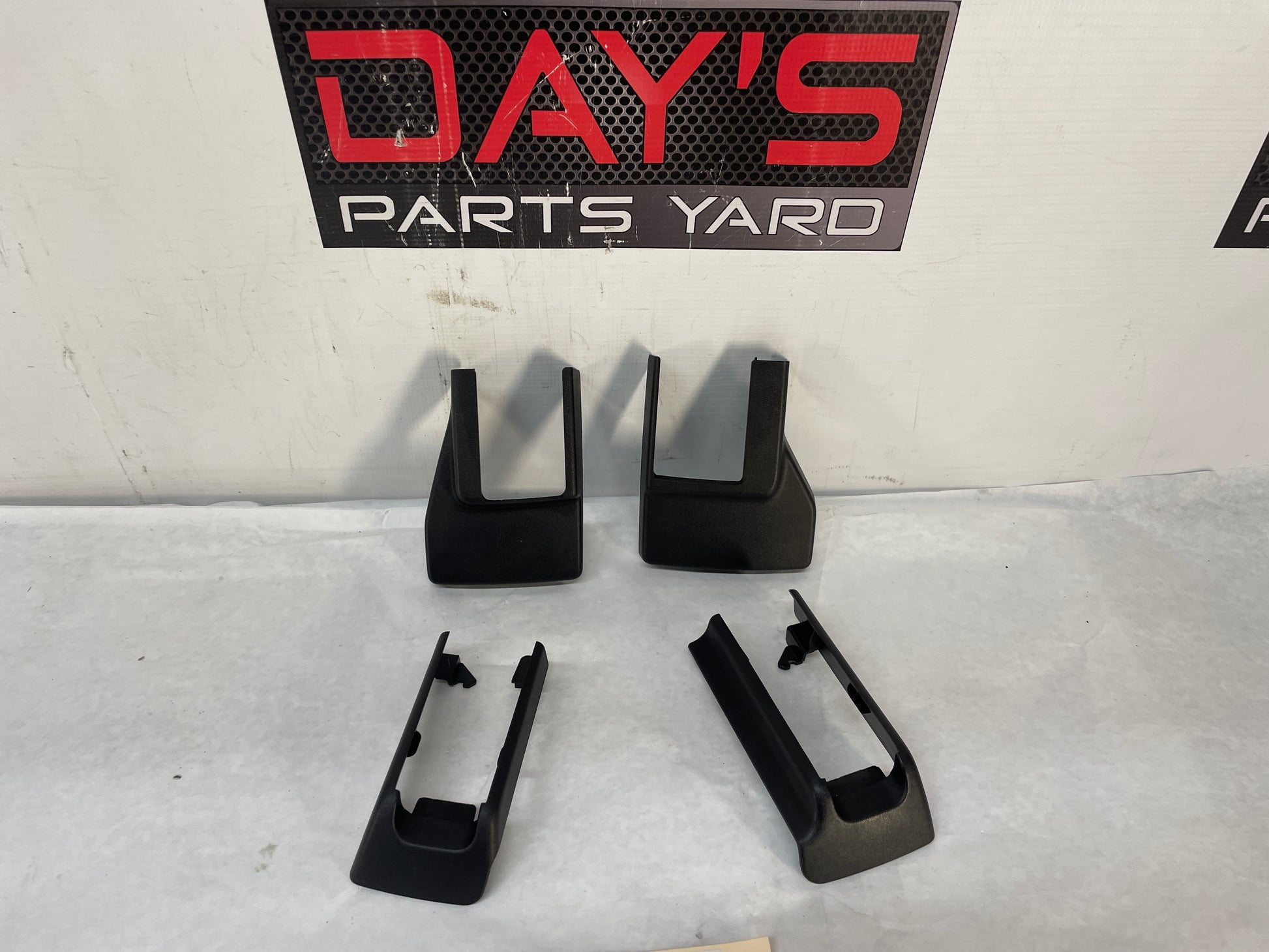 2009 Cadillac CTS-V Sedan RH Passenger Front Seat Track Trim 4 PC OEM - Day's Parts Yard