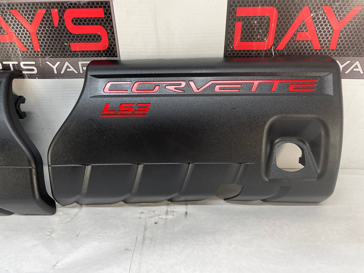 2011 Chevy C6 Corvette Grand Sport RH & LH Engine Appearance Intake Manifold Covers OEM