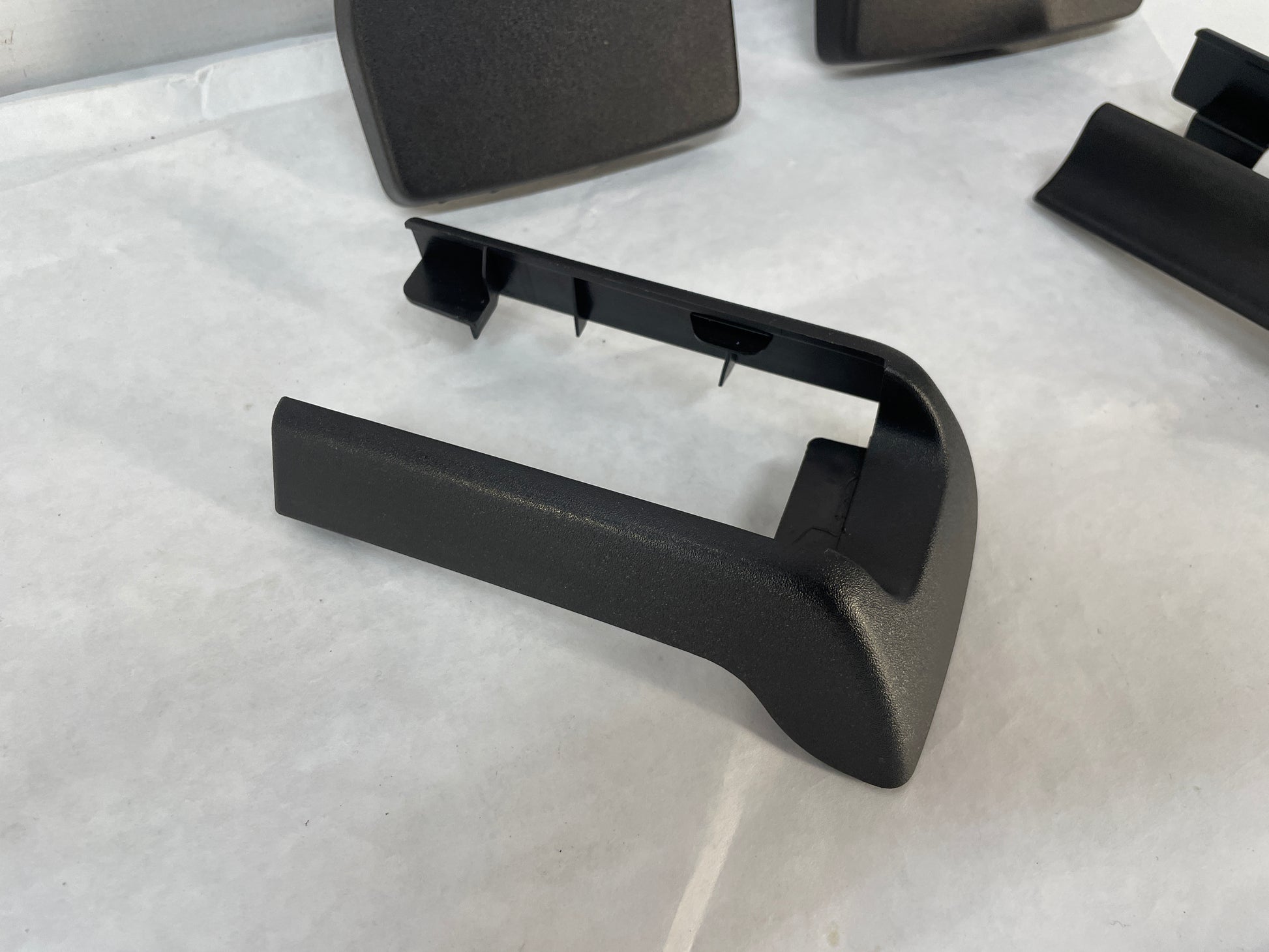 2009 Cadillac CTS-V Sedan RH Passenger Front Seat Track Trim 4 PC OEM - Day's Parts Yard