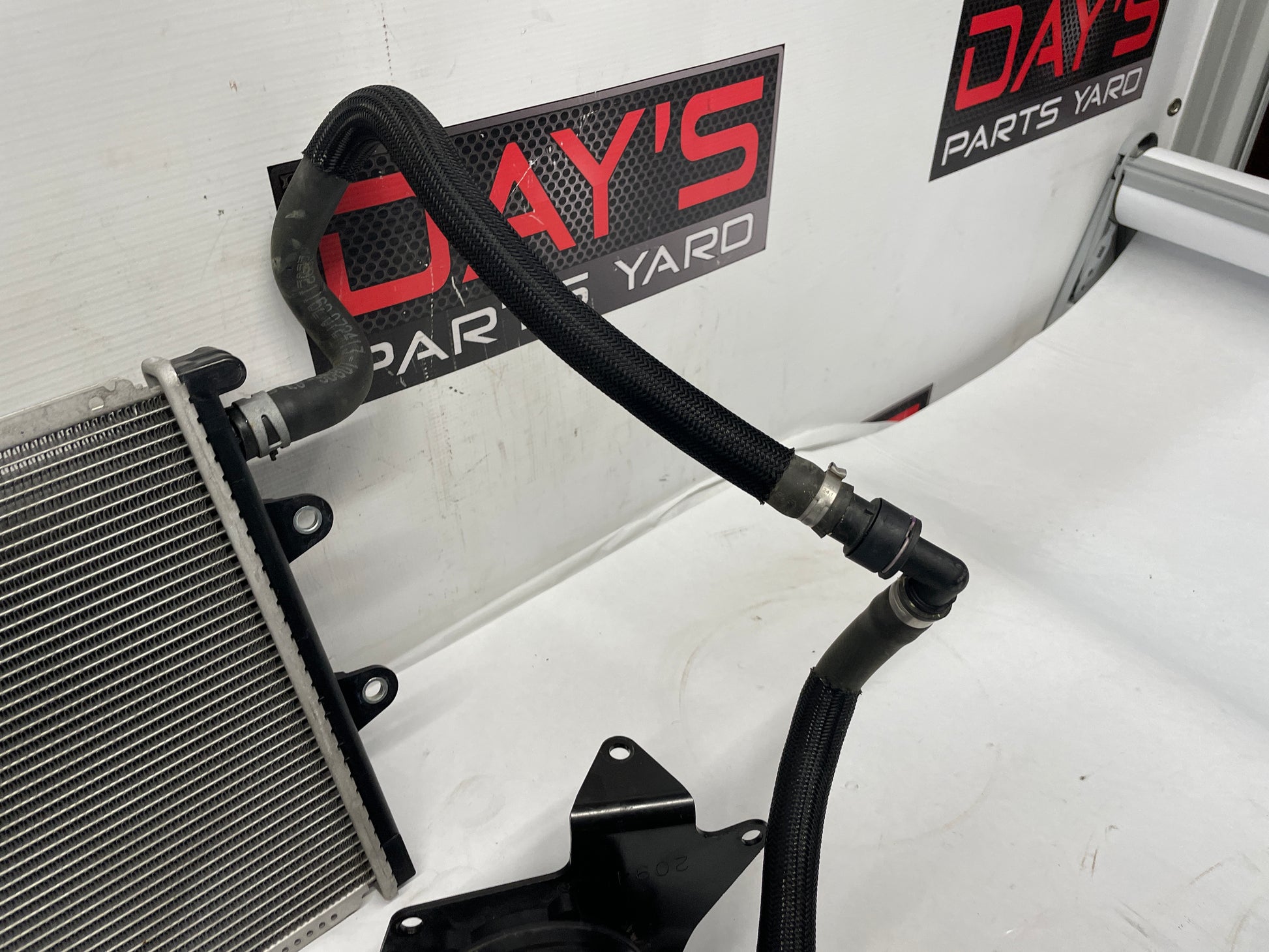 2014 Chevy Camaro ZL1 Supercharger Heat Exchanger Intercooler Pump Cooler Hoses Lines Assembly OEM - Day's Parts Yard