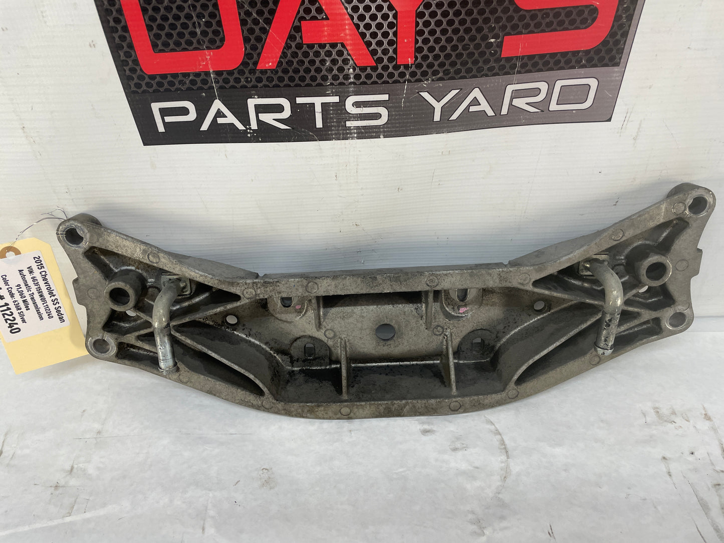 2015 Chevy SS Sedan Automatic Transmission Cross Member Crossmember OEM