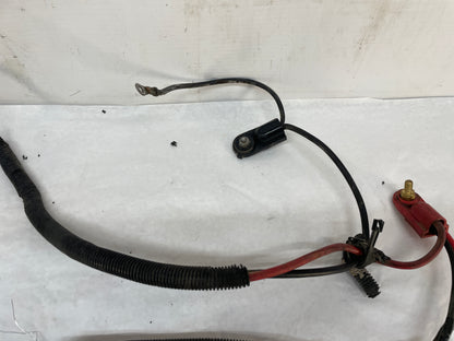 2001 Pontiac Trans AM WS6 Positive Negative Battery Cable Starter Wire Wiring Harness OEM - Day's Parts Yard
