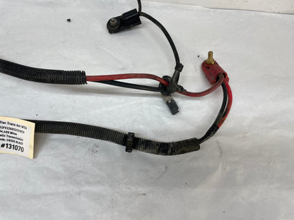 2001 Pontiac Trans AM WS6 Positive Negative Battery Cable Starter Wire Wiring Harness OEM - Day's Parts Yard