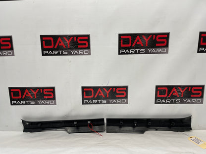 2012 Chevy Caprice PPV RH & LH Front Sill Carpet Retainer Panel Scuff Plate Trim OEM