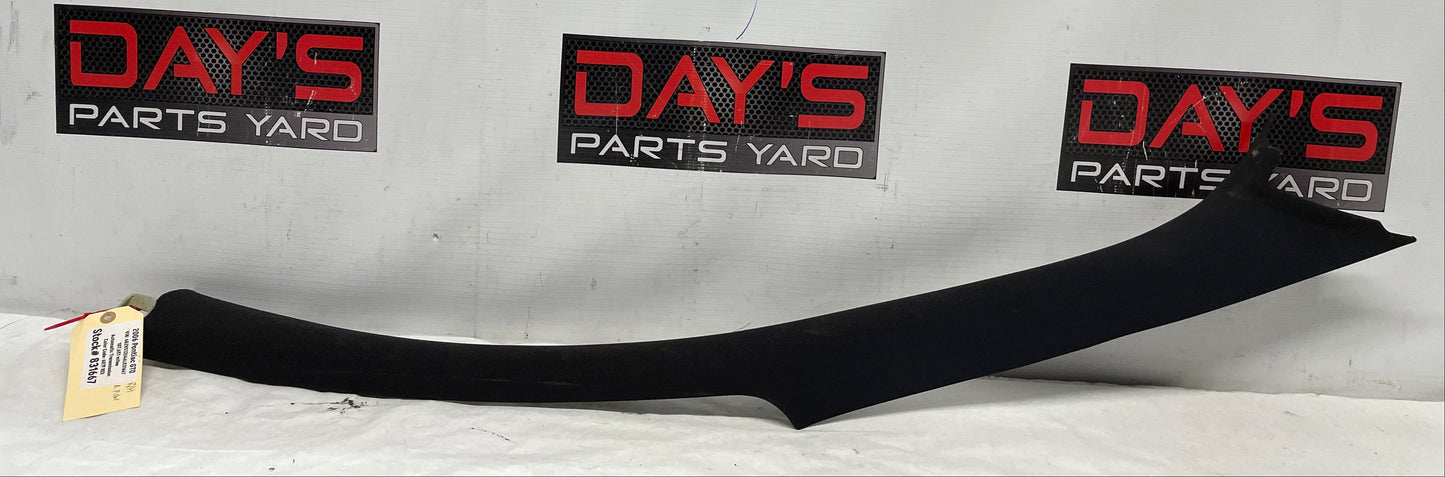 2006 Pontiac GTO RH Passenger Interior Windshield A Pillar Trim Cover OEM - Day's Parts Yard