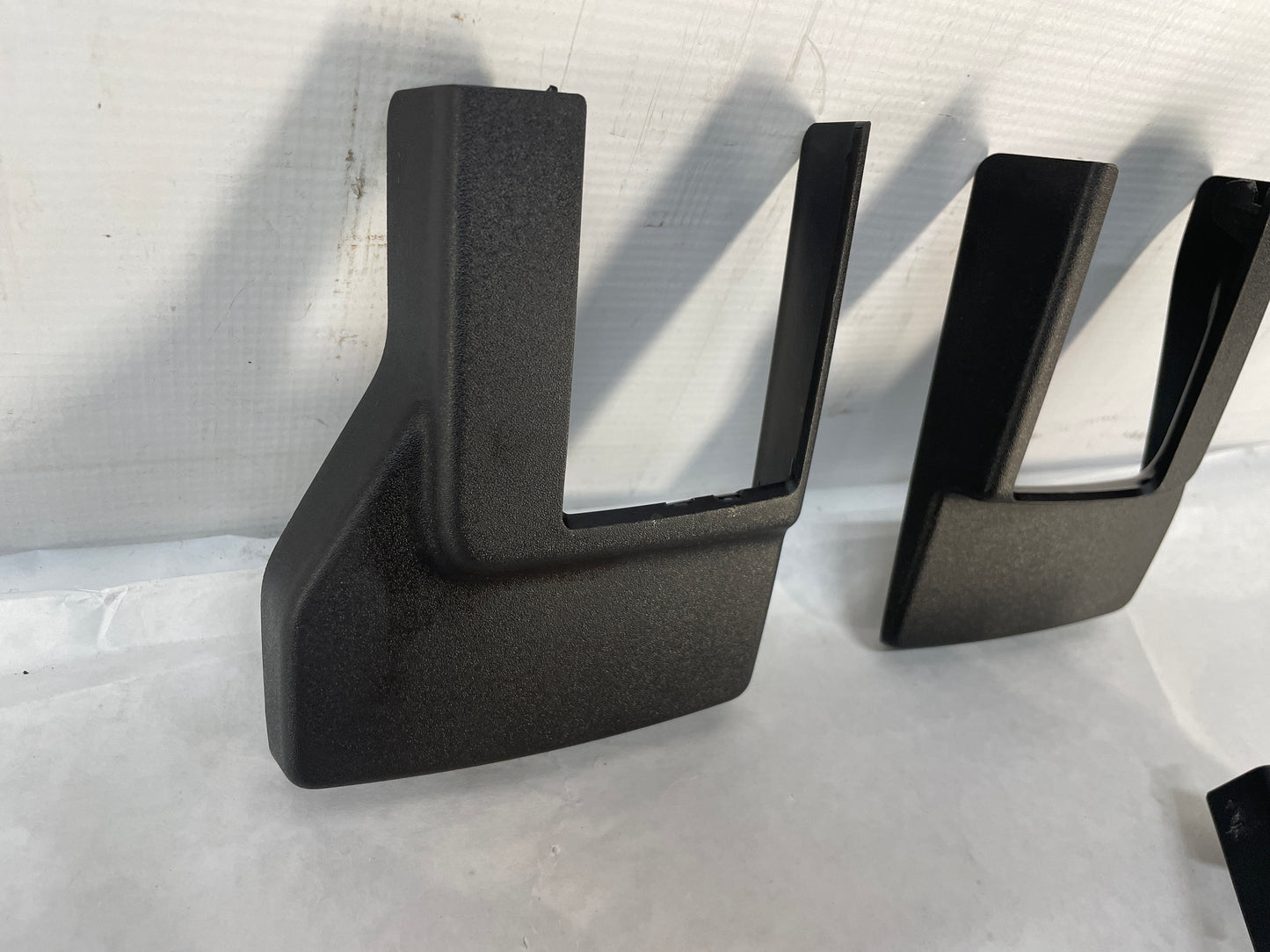 2009 Cadillac CTS-V Sedan LH Driver Front Seat Track Trim 4PC OEM - Day's Parts Yard