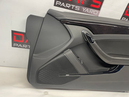2011 Cadillac CTS-V Coupe RH Passenger Interior Door Panel OEM