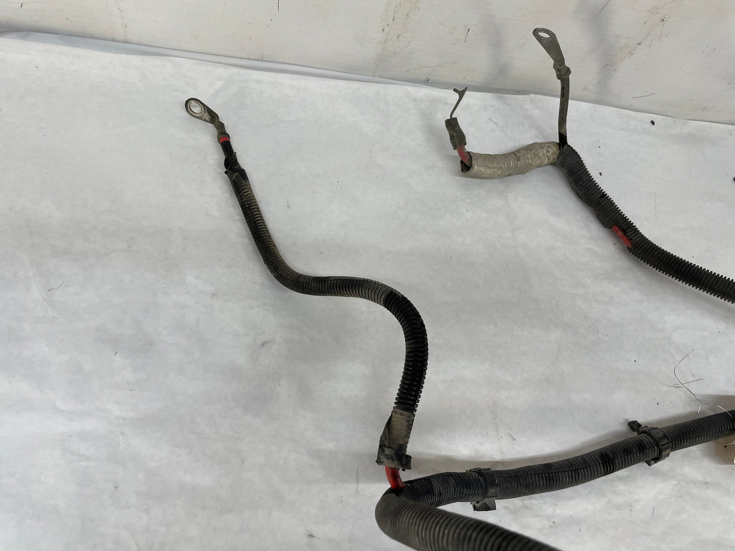 2001 Pontiac Trans AM WS6 Positive Negative Battery Cable Starter Wire Wiring Harness OEM - Day's Parts Yard