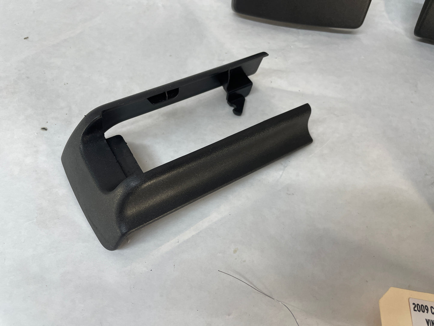 2009 Cadillac CTS-V Sedan LH Driver Front Seat Track Trim 4PC OEM - Day's Parts Yard