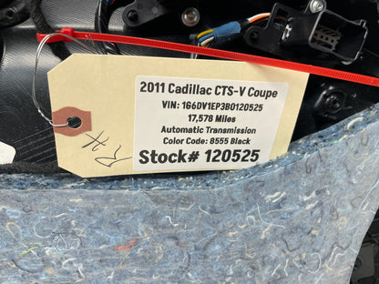 2011 Cadillac CTS-V Coupe RH Passenger Interior Door Panel OEM
