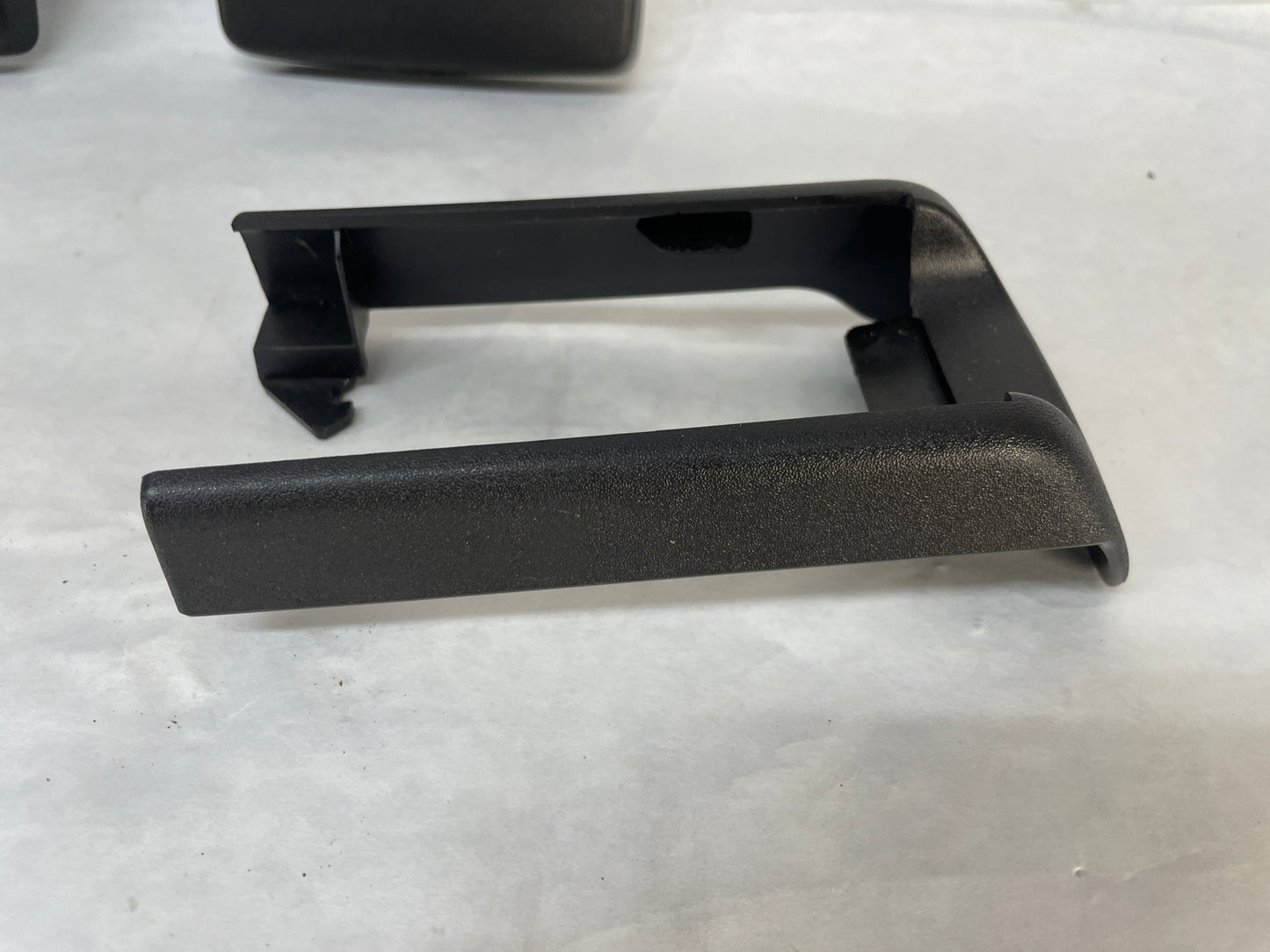 2009 Cadillac CTS-V Sedan LH Driver Front Seat Track Trim 4PC OEM - Day's Parts Yard