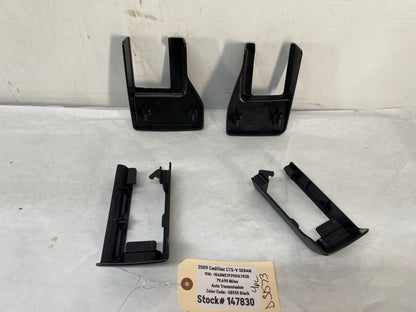 2009 Cadillac CTS-V Sedan LH Driver Front Seat Track Trim 4PC OEM - Day's Parts Yard