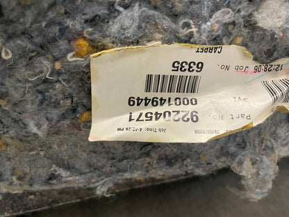 2008 Pontiac G8 Base Complete Floor Carpet OEM - Day's Parts Yard