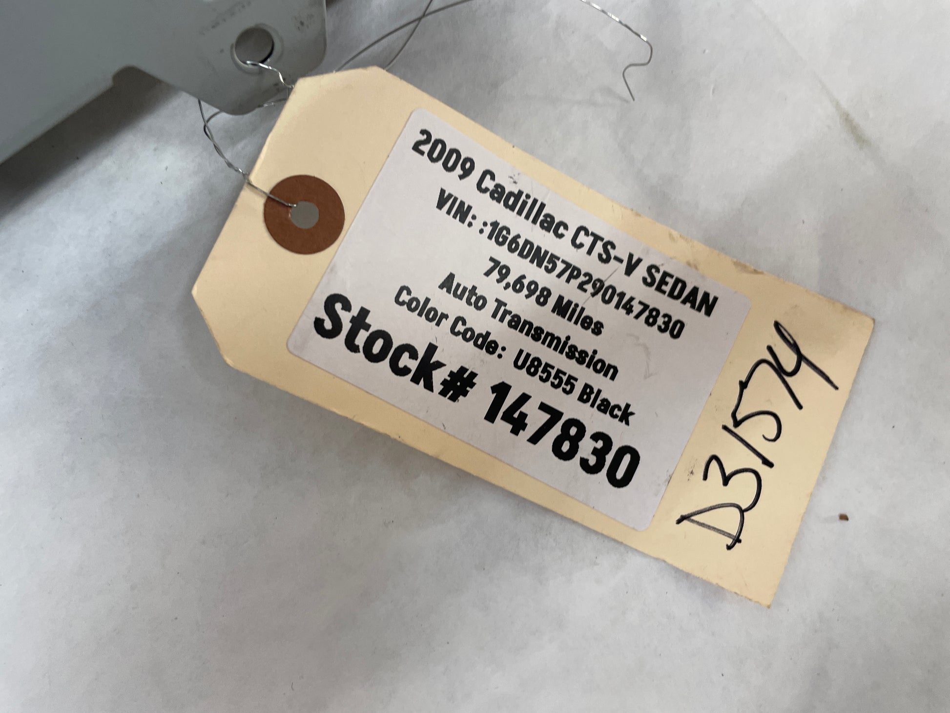 2009 Cadillac CTS-V Sedan Navigation Radio Pop Up Touch Screen Display Unit OEM - Day's Parts Yard