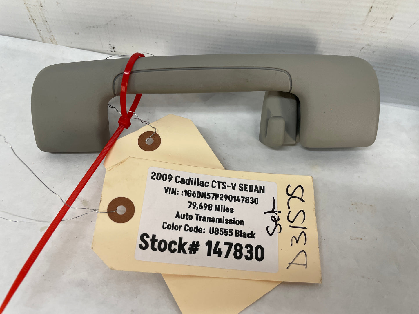 2009 Cadillac CTS-V Sedan RH & LH Rear Roof Grip Assist Handle OEM - Day's Parts Yard