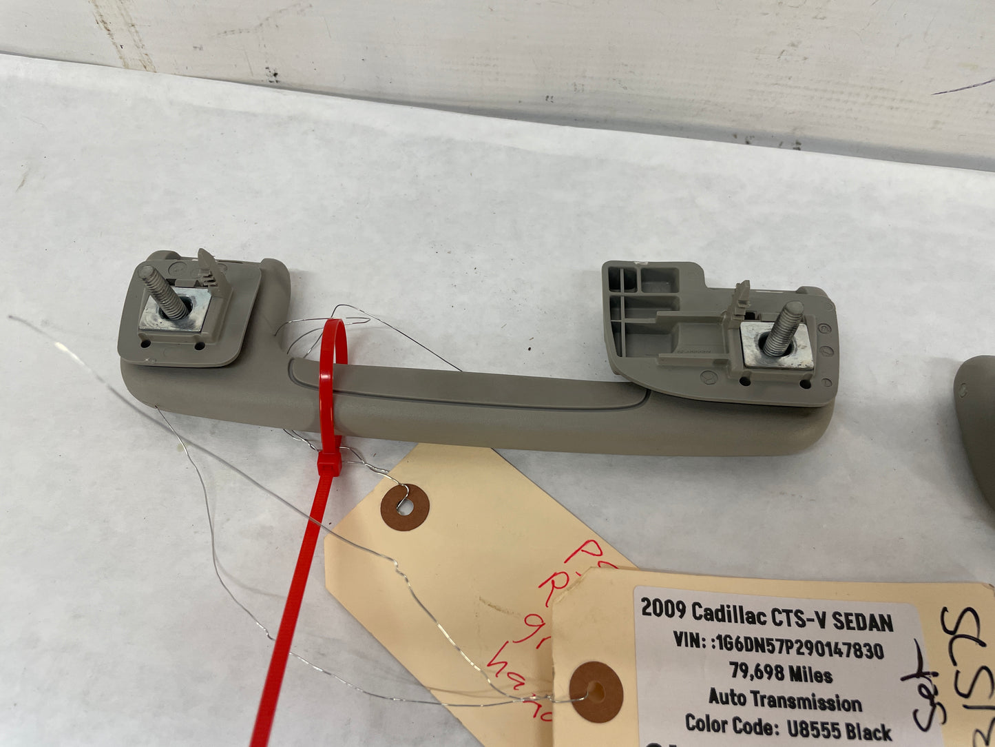 2009 Cadillac CTS-V Sedan RH & LH Rear Roof Grip Assist Handle OEM - Day's Parts Yard